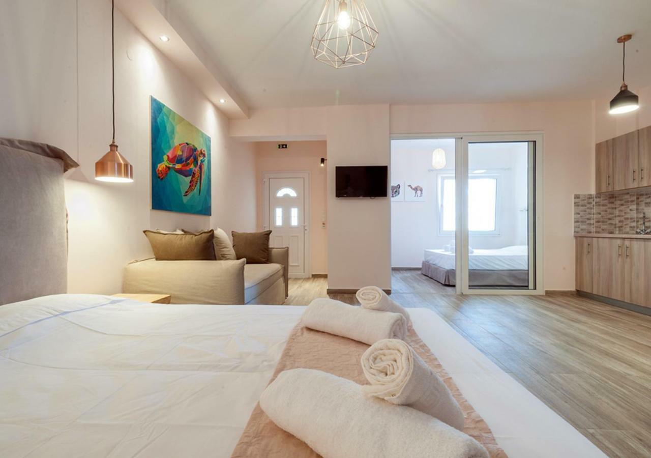 Iliovasilema Aparthotel Plati  Buitenkant foto